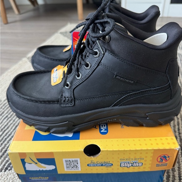 Skechers Other - Skechers Slip-Ins Relaxed Fit: Respected 2.0 Hagler Boot - Men's 8.5 Extra Wide